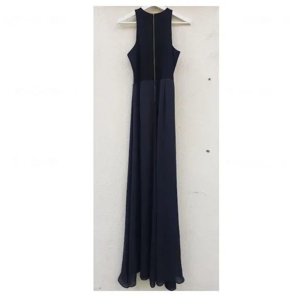 chinese dress ladies One shoulder gown with tie